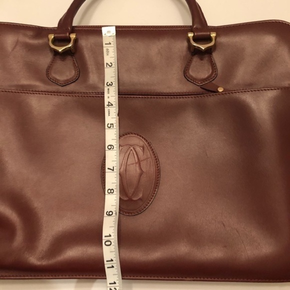 Cartier authentic leather briefcase - Picture 15 of 16